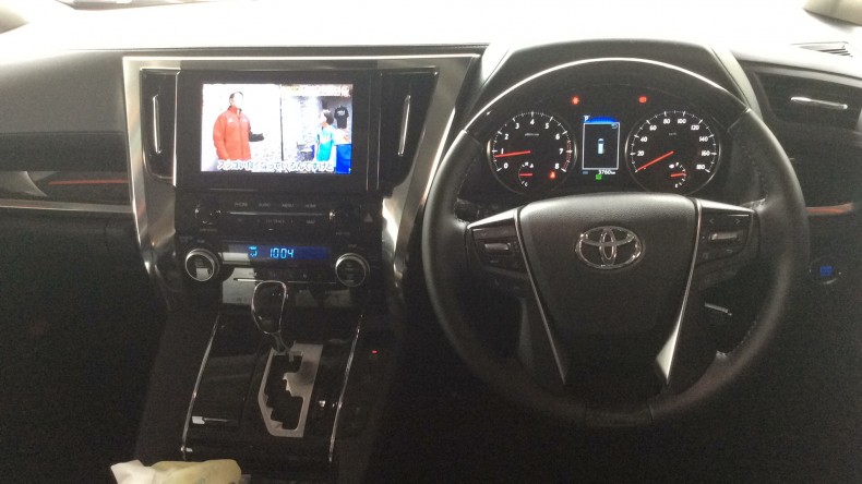 内装インパネ全体