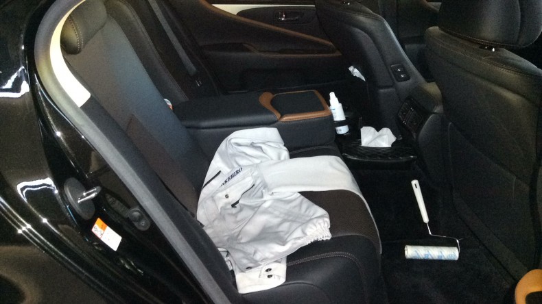 内装後方シート