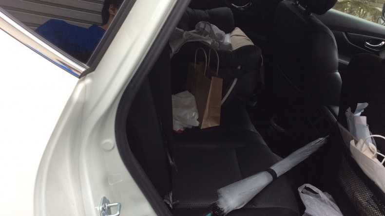 内装後方シート