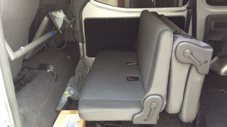 内装後方シート