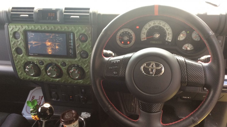 内装インパネ全体