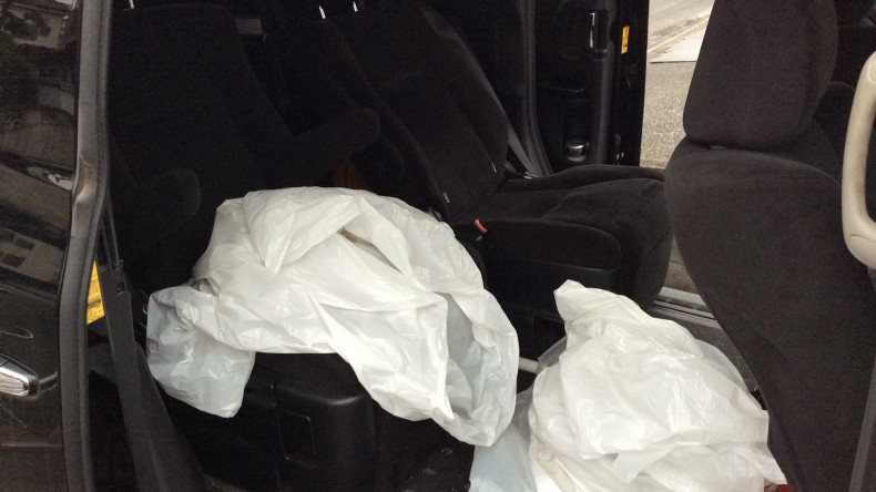 内装後方シート