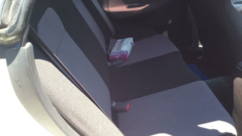 内装後方シート