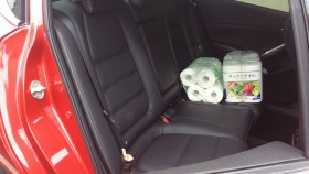 内装後方シート