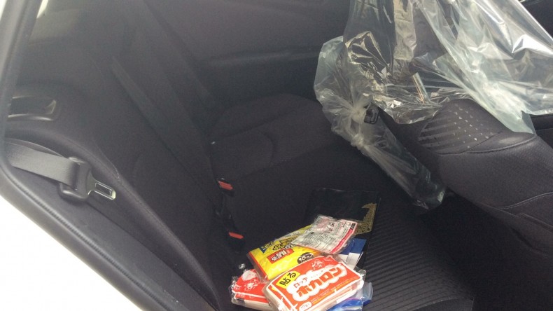 内装後方シート