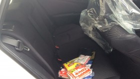 内装後方シート