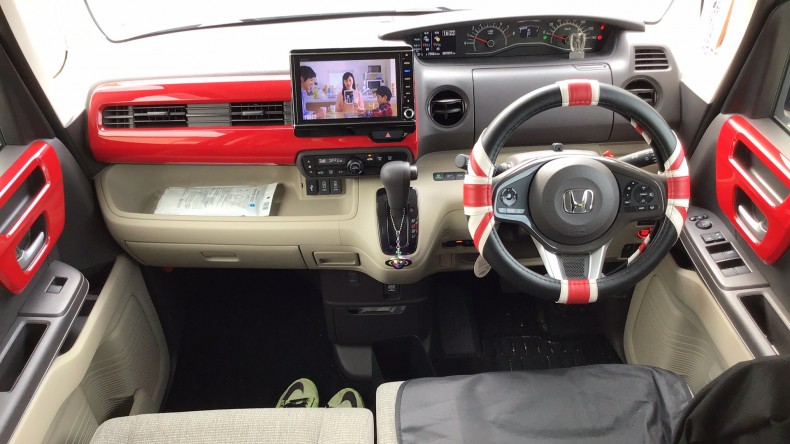 内装インパネ全体