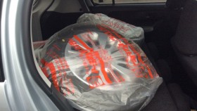 内装後方シート