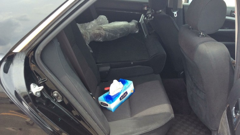 内装後方シート