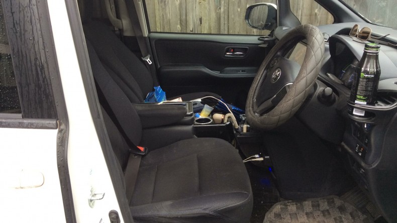 内装前方シート