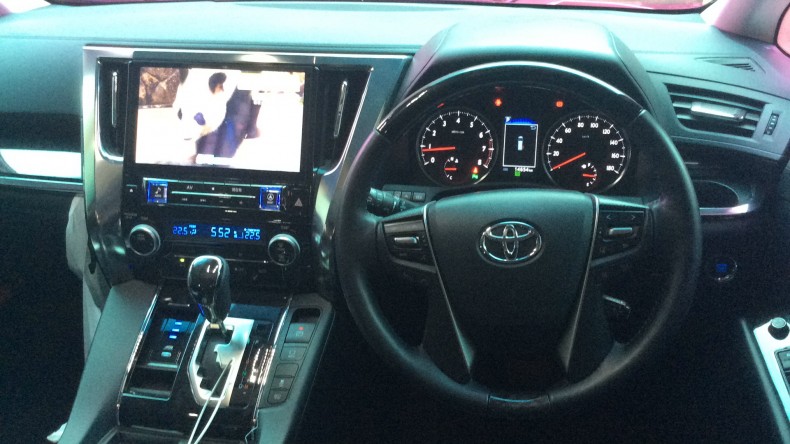 内装インパネ全体