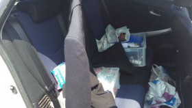 内装後方シート