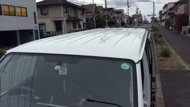 正面ルーフ