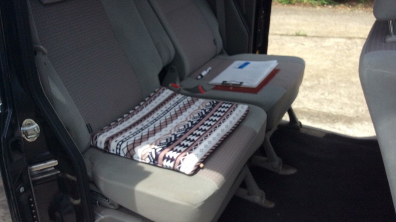 内装後方シート