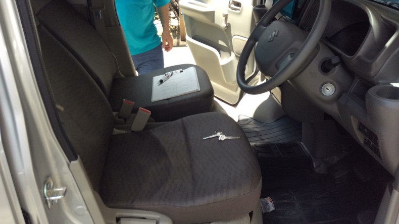 内装前方シート