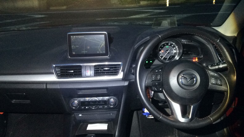 内装インパネ全体