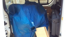 内装後方シート