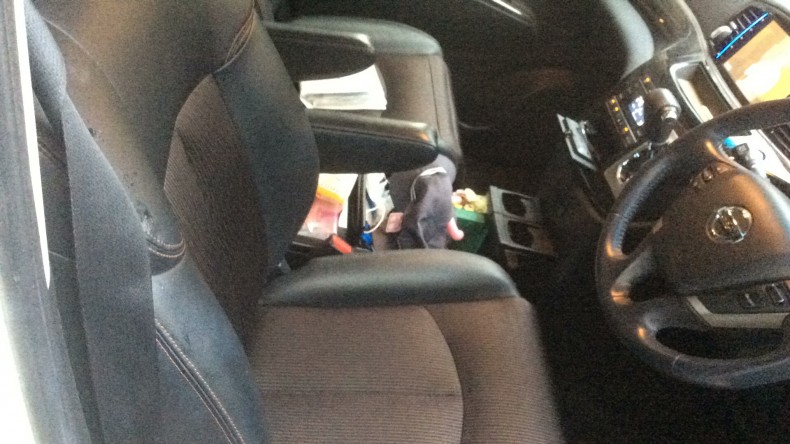 内装前方シート