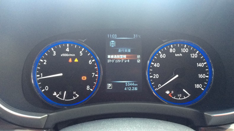 内装メーター