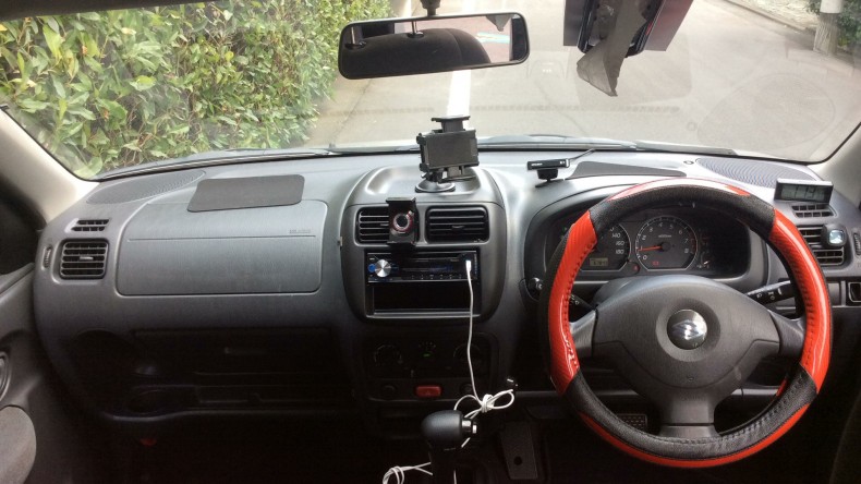 内装インパネ全体