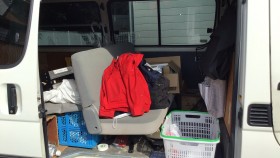 内装後方シート