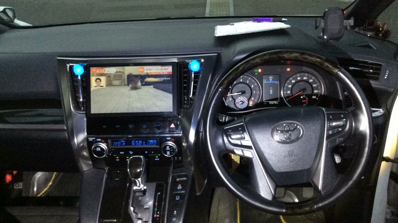 内装インパネ全体