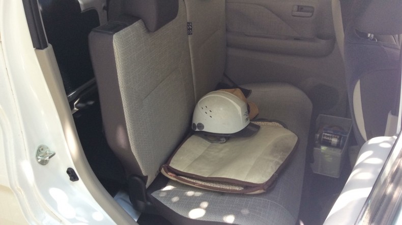 内装後方シート