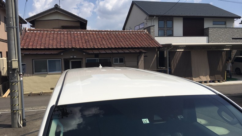 正面ルーフ