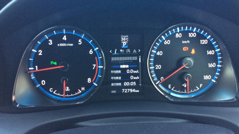 内装メーター
