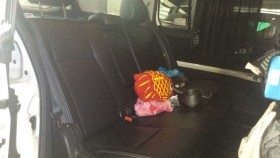 内装後方シート