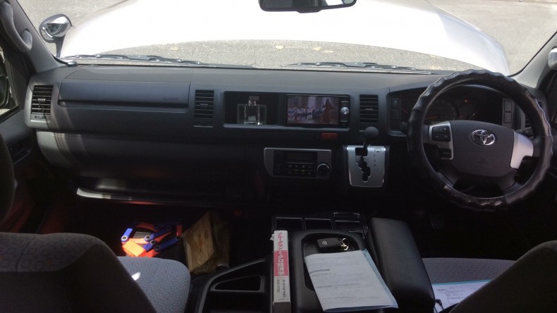 内装インパネ全体