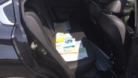 内装後方シート