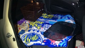 内装後方シート