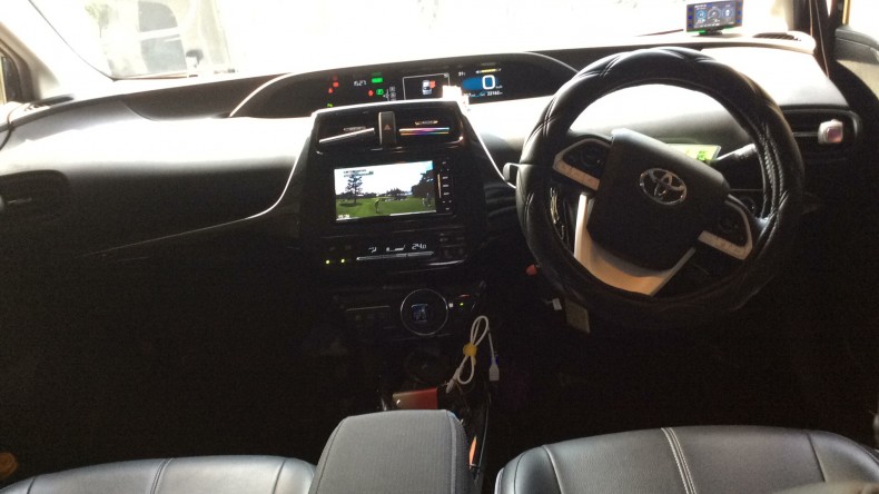 内装インパネ全体