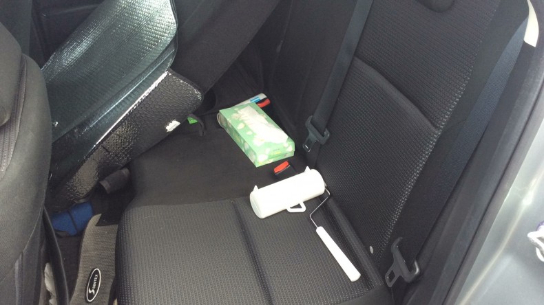 内装後方シート