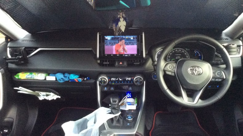 内装インパネ全体