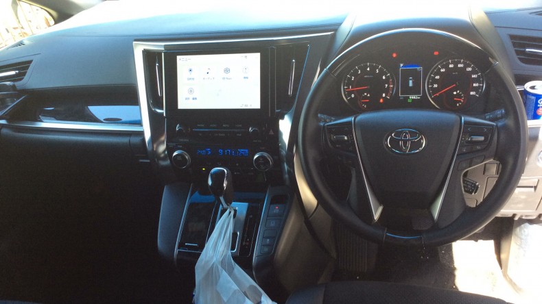 内装インパネ全体