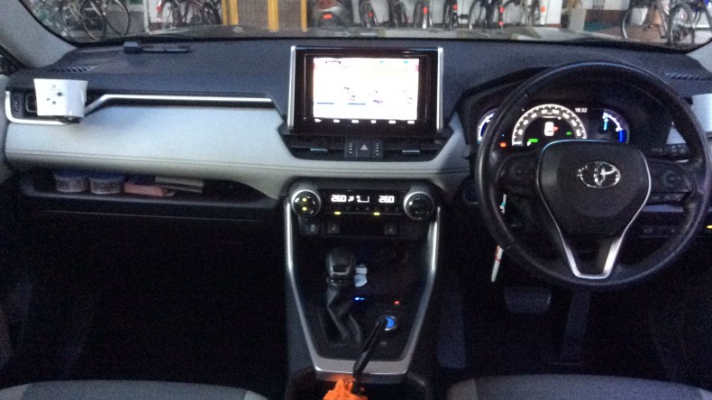 内装インパネ全体