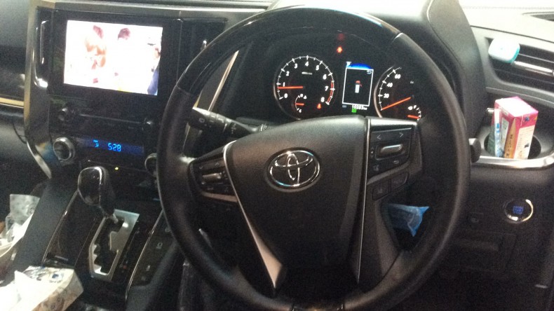 内装インパネ全体