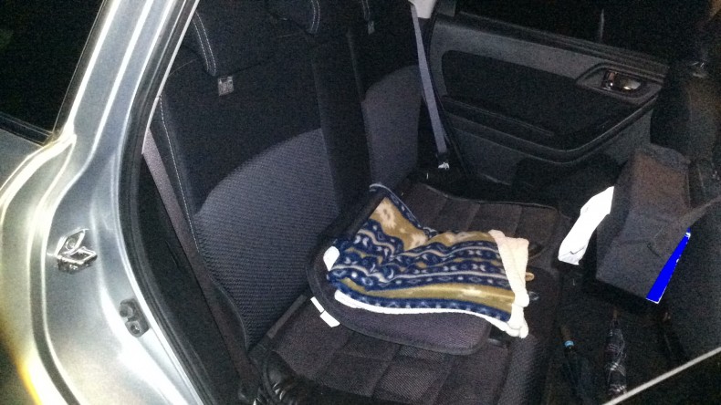 内装後方シート