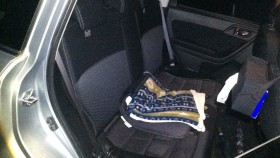 内装後方シート