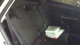 内装後方シート