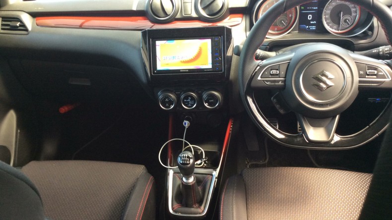 内装インパネ全体