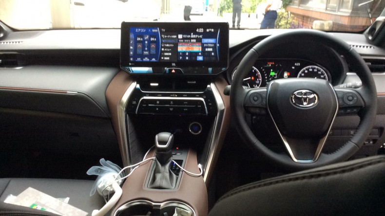 内装インパネ全体