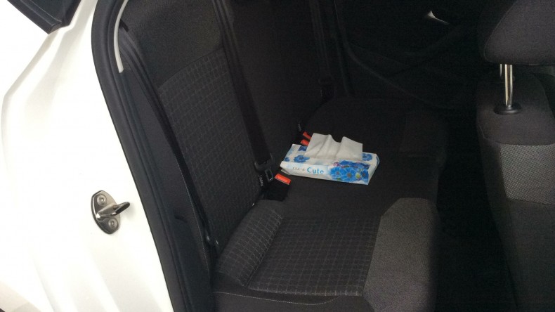 内装後方シート