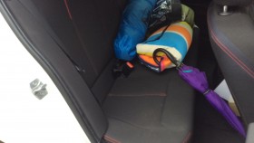 内装後方シート