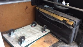 内装後方シート