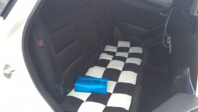 内装後方シート