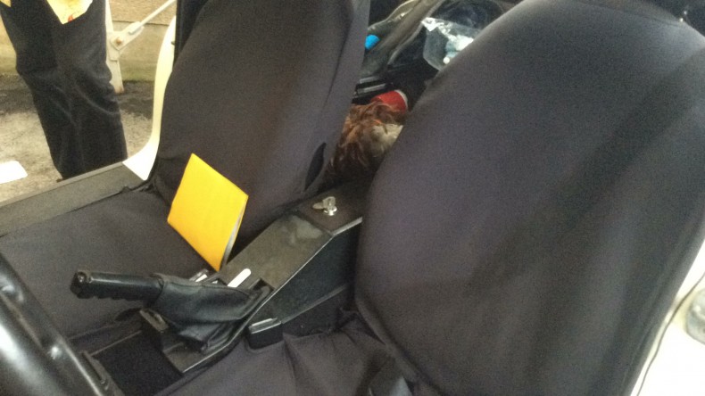 内装前方シート