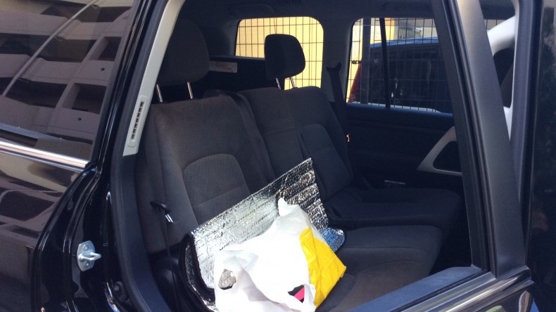 内装後方シート